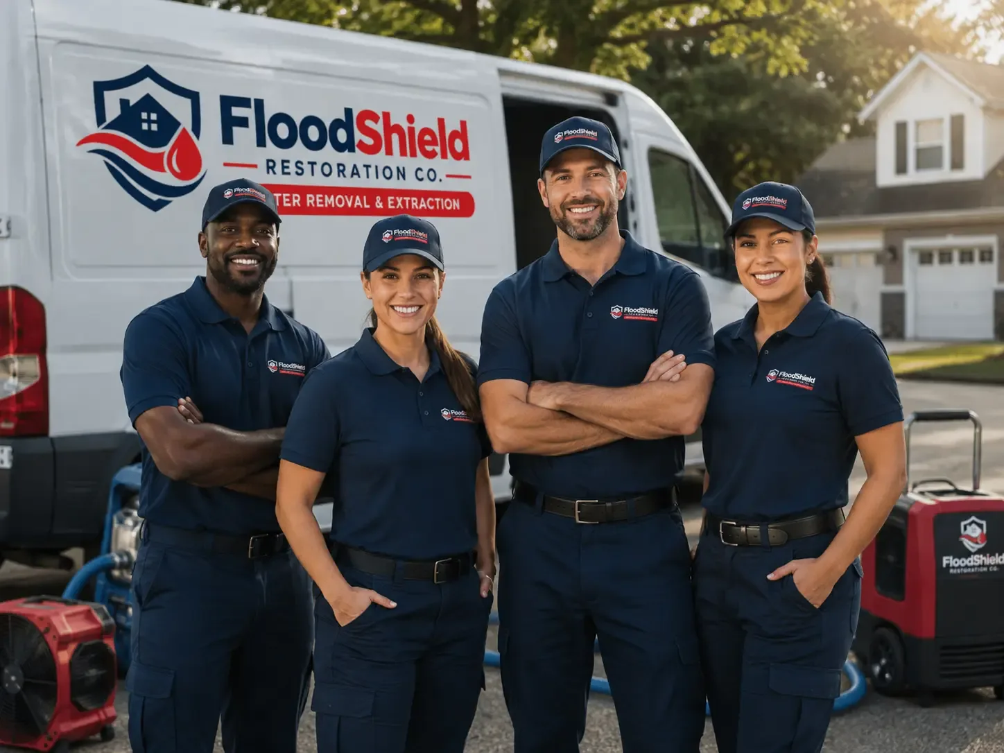 Flood Damage Restoration company in Prather, CA